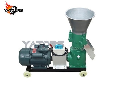 3 Roller Farm Animal Feed Pelletizer 2/4/8mm Plate Feed Pellet Mill Machine 220V