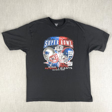 Super Bowl XLII New York Giants Shirt Mens XL David Tyree Helmet Catch Arizona