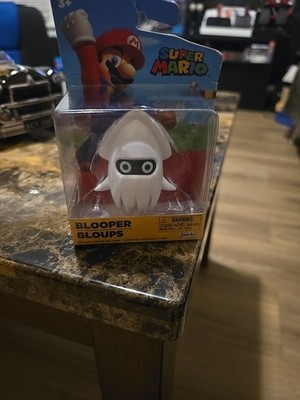  Super Mario BLOOPER 2.5'' Jakks Pacific Nintendo Figure NIB