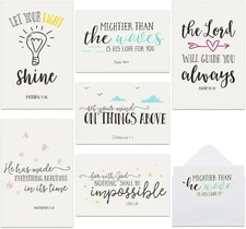 Best Paper Greetings Christian Encouragement Cards 48-Pack - 4 X 6 in Blank Stat