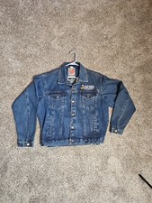Vintage RARE Denim MICKEY MOUSE  Jacket Disney Theme Park Exclusive Size Large