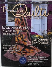 Primitive Quilts and Projects Spring 2016 Rug Hooking Stitching Quilting Book