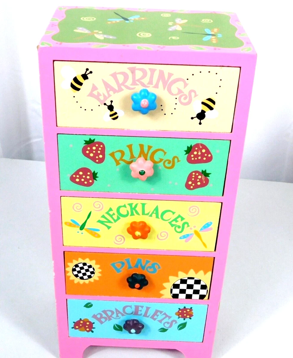 5-Drawer Jewelry Box 