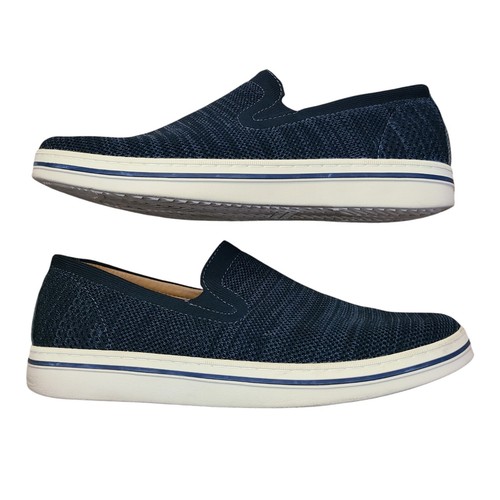 Scarpe comode da passeggio Johnston & Murphy uomo Trenton Navy in maglia taglia 12 25-3637 - Foto 5 di 8
