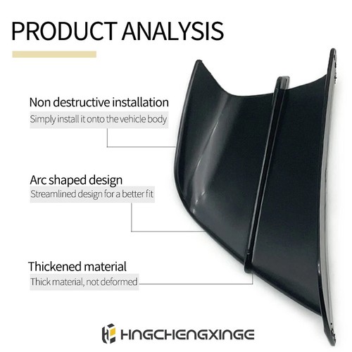 2X Alerón Aerodinámico Universal Moto Winglet con Adhesivo - Imagen 15 de 29