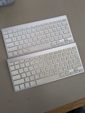 LOT A1255 works A1314 bad key Wireless Keyboard Silver/White - OEM Charity 