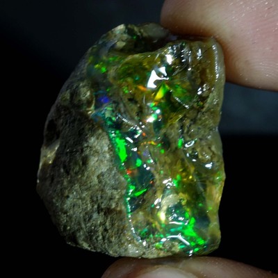Super Quality Natural Ethiopian Oil Fire Opal AAA+ Welo Rough Large Gems 62.10Ct
