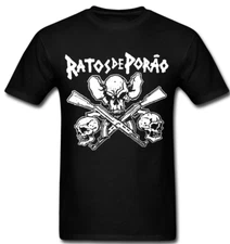 Ratos De Porao T shirt band Hardcore anarcho Punk Rock Thrash Metal