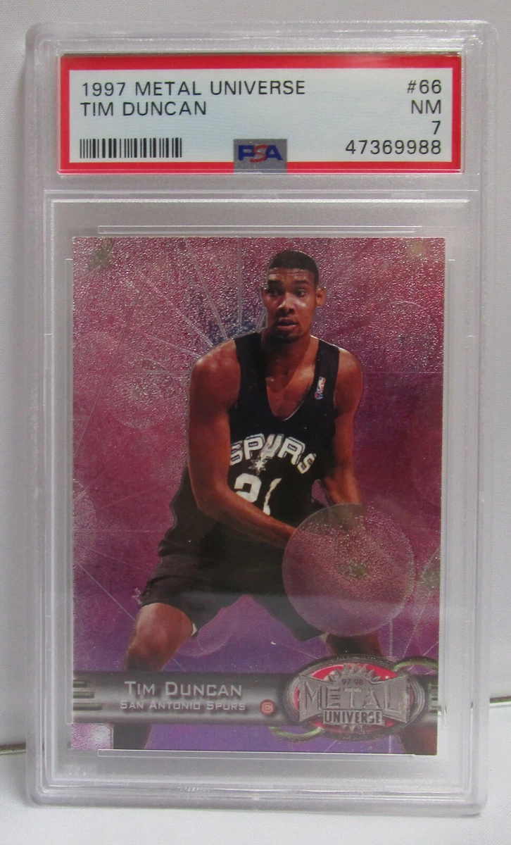 1997-98 Metal Universe - Tim Duncan #66 for sale | eBay