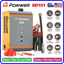 FOXWELL SD101 Car Smoke Leak Detector 12V Automotive EVAP Smoke Machine Diagnose