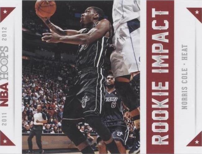 No Risk Colt 2012-13 NBA Hoops - Rookie Impact Norris Cole #16 (RC) for sale online ...