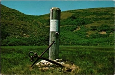 POINT REYES NATIONAL SEASHORE California DRAKE'S MONUMENT 4x6 Postcard CON13