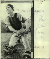 1970 Press Photo San Diego Padres Free Agent Draftee Michel Ivie - nos19603