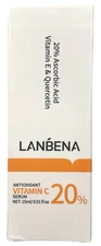 LANBENA Antioxidant Vitamin C Serum - 20% Ascorbic Acid / Vitamin E & Quercetin