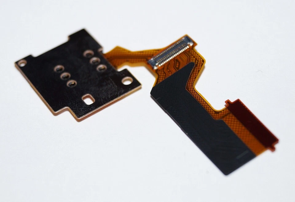 Lector de tarjetas original HTC M9 Nano Sim lector de tarjetas Flex Foto 2 de 2