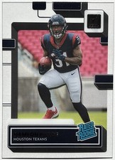 DAMEON PIERCE 2022 Clearly Donruss NFL RATED ROOKIE Card RC #90 Gators Texans