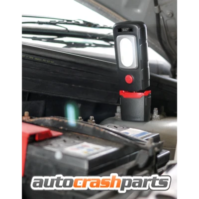 SEALEY 360 DEGREE 3W COB + 1W LED RECHARGEABLE INSPECTION LAMPS TORCH