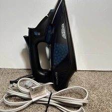 Rowenta Steam Iron DW5051 Limited Edition Project Runway Germany Blue TESTED