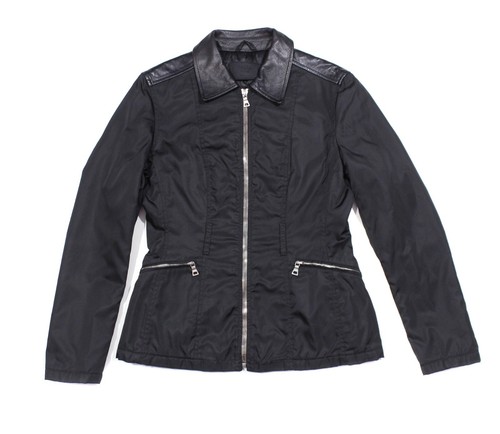 ナチュラルネイビー 90s prada sport cotton nylon jacket