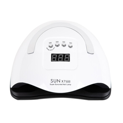 Professional LED UV Nail Dryer Gel Polish Lamp Salon Manicure MAX 220W SUN X7