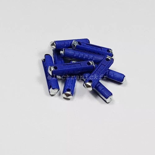50x Classic Car Fuses Torpedo Bullet Kits Mix Color 5A 8A16A 25A - Picture 8 of 8
