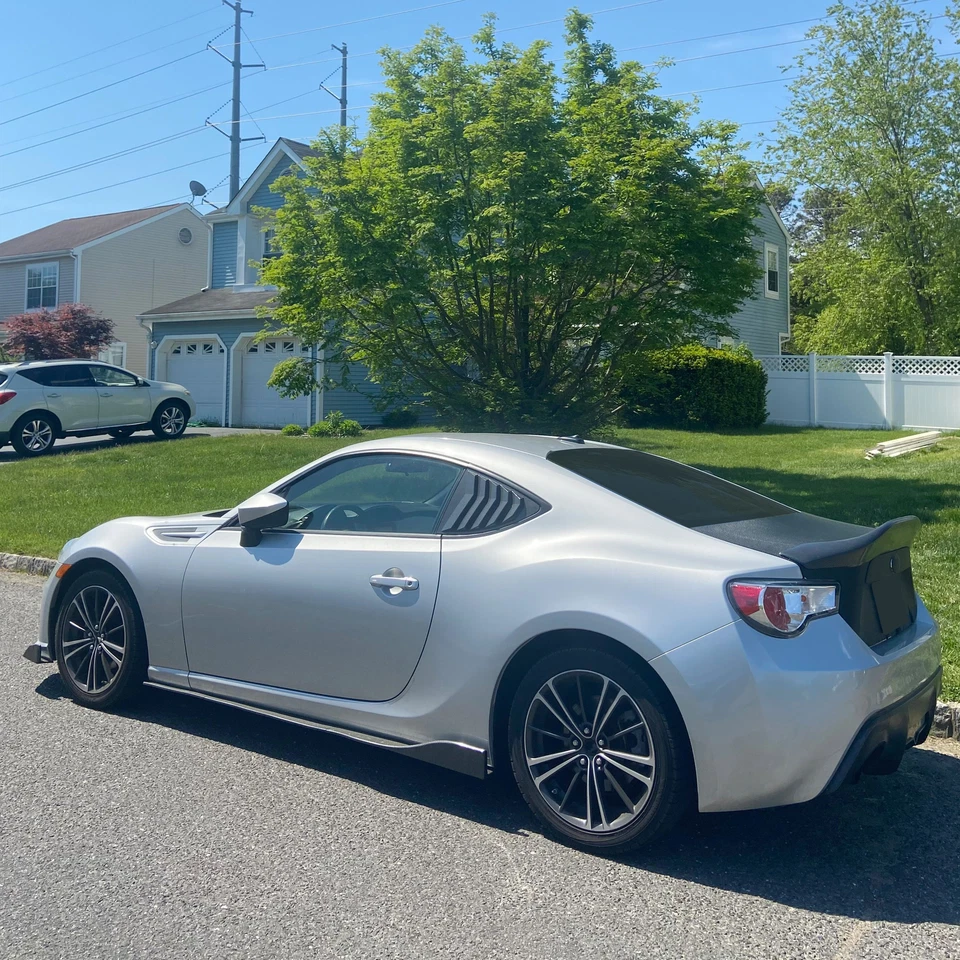 Fit 13-20 Scion FRS Subaru BRZ Carbon TRD Style Duckbill Trunk Spoiler Wing - Image 2 of 4