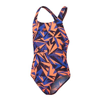 Speedo Mädchen Badeanzug Hyperboom Allover Medaillengewinner Schwimmtrainingsanzug
