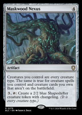 Maskwood Nexus 0279 Non Foil Rare Bloomburrow Commander MTG NM