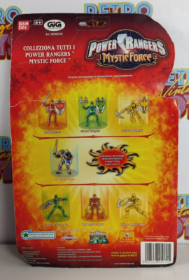 POWER RANGER MYSTIC FORCE GIG BANDAI SOLARIS MEGAZORD JETIX ACTION