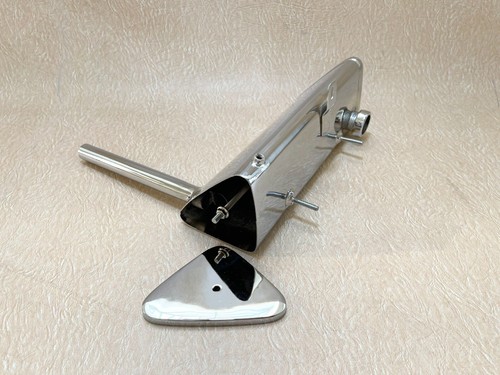 Honda Monkey C Z100 Muffler Exhaust For White Tank CZ100 Excellent Reproduction. - Picture 6 of 10