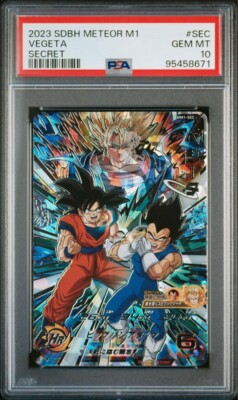 PSA10 Dragon Ball Heroes Mm1-Sec Vegeta | eBay