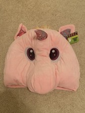 Unicorn HeadMask Soft Plush Animal Costume Halloween oversized