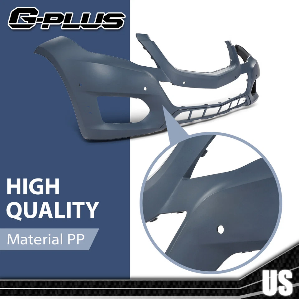 Fit For 2013 2014 2015 Mercedes-Benz GLK350 GLK250 Front Bumper Cover Assembly Foto 4 de 4