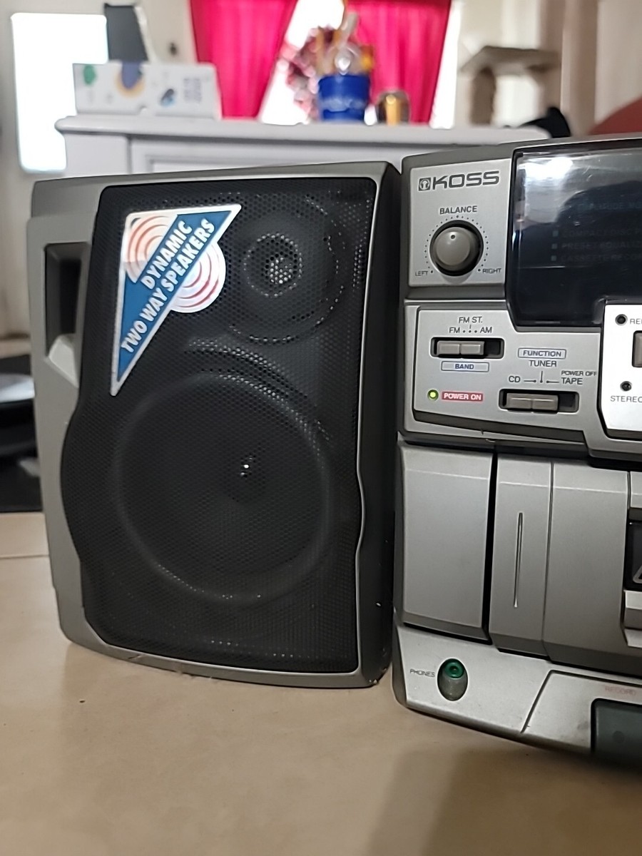 THE Classic COLLECTION CD 87枚セット Vintage Koss Boombox Model HG828 Single Cassette With Cord