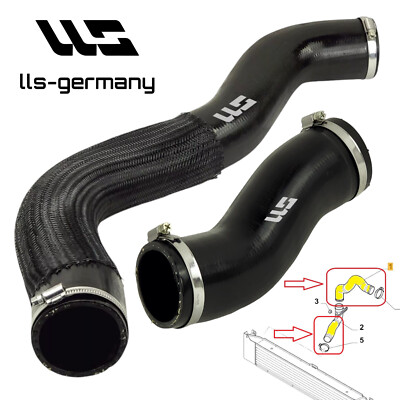 2x Turboschlauch Ladeluftschlauch für Fiat Ducato 2.3 D MultiJet 1380623080