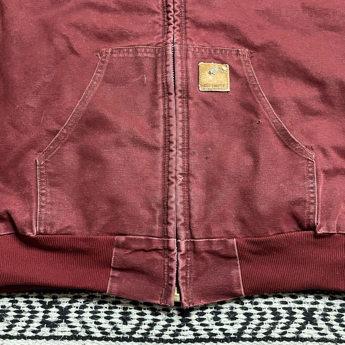 Sz XL- Vintage 90's Carhartt full-zip hooded jacket men's Sz XL- Vintage 90's Carhartt full-zip hooded jacket men's
