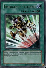 Emergency Teleport 1st Ed Ultra Rare TDGS-EN053  Yu-Gi-Oh!