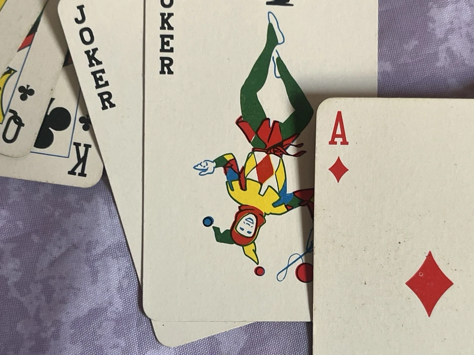 Rare Jeu Australian Aboriginal Art Playing Cards Hudson Industries Circa 1950 - Photo 3/4