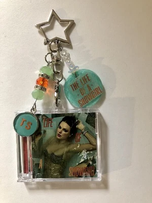 Taylor Swift Custom Nfc Mini Cd Keychain The Life Of A Showgirl Gift Idea Swift - Imagen 1 de 4