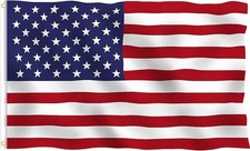 American Flag 3x5 Ft, 4th of July decorations  250th Anniversary Flag