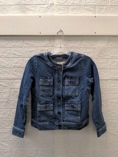 New Boden Women's Collarless Casual Jacket Sz 6