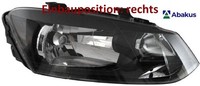 Abakus 441-11D8R-LDEM2 Hauptscheinwerfer Rechts Scheinwerfer FüR VW