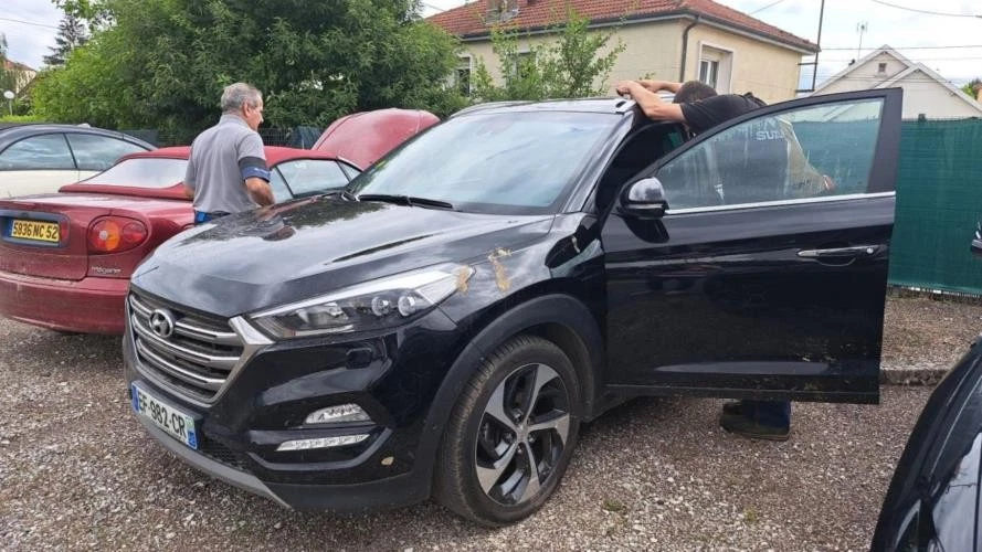 Triangle avant gauche HYUNDAI TUCSON 2 PHASE 1 54500D7000 - Photo 4/4