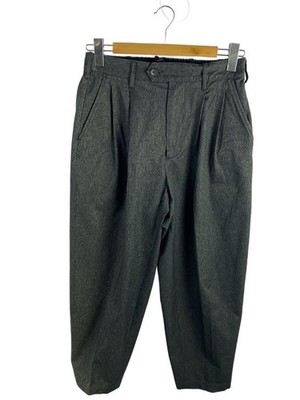 Mens Engineered Garments Engineered Garments Bottom S Polyester GRY Solid Worn