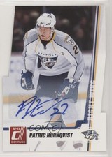 2010-11 Donruss Die-Cut Auto 19/25 Patric Hornqvist #148 Auto d4e