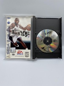Vintage NBA Live 97 Sega Saturn Video Game EA Sports Basketball Tested Complete