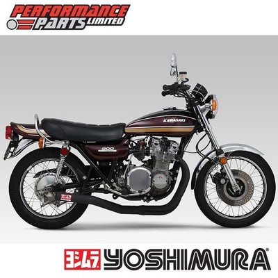 新品YOSHIMURA 機械曲ストレートサイクロン Z1 Z2 KAWASAKI Kawasaki Z1 900 1975 Yoshimura Cyclone Full Exhaust System