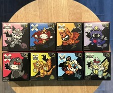 2026 McDonald  s Hello Kitty x Godzilla Happy Meal Set of 8 Complete Collection
