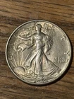 1939-P AU/BU WALKING LIBERTY HALF $ ~ SILVER