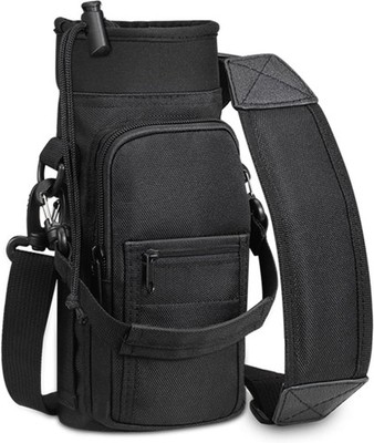 SITHON Trinkflaschenhalter, Tragetasche für Wasserflasche 1000ml (Schwarz)